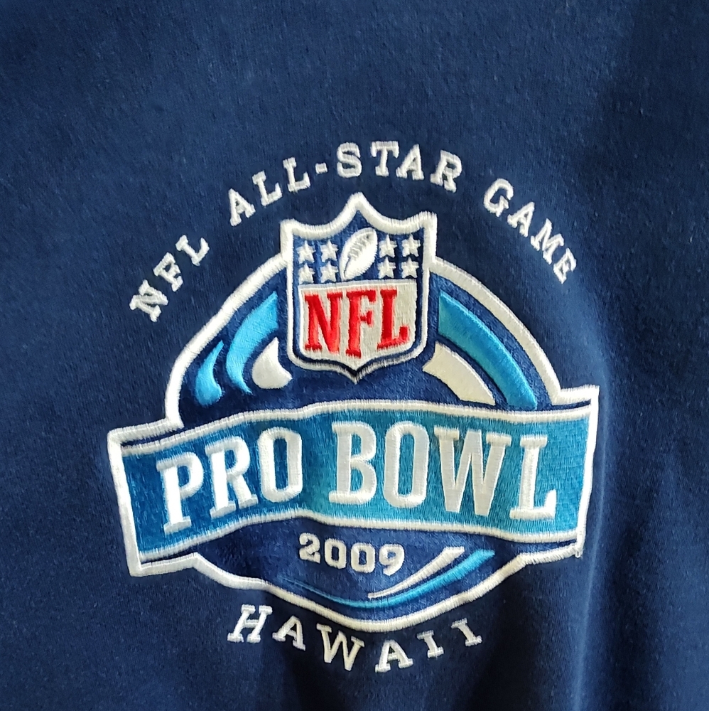 NFL Pro Bowl 2009,In, Hawaii Navy Blue Sweatshirt